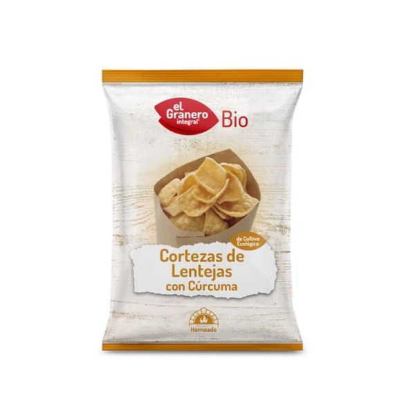 Cortezas de Lenteja con Curcuma