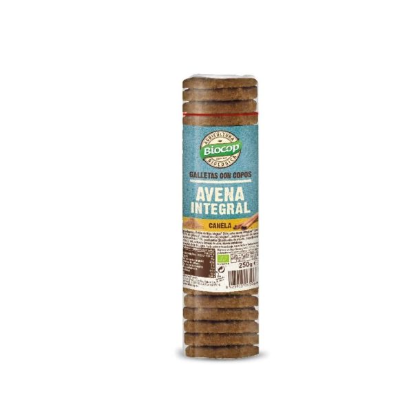 Galleta Copos Avena Int. Canela 250g