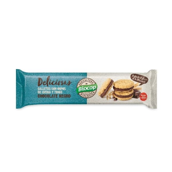 Galleta Deliciosa Rellena Choco Negro 150g