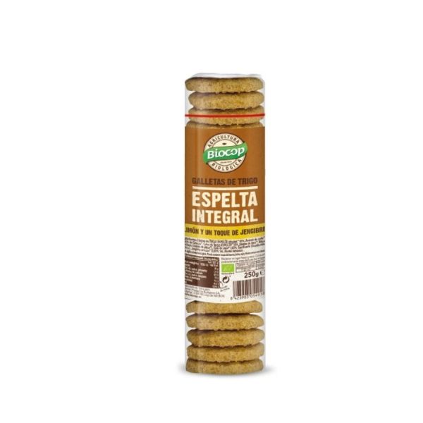 Galleta Trigo Espelta Int. Jen Y Limón 250g