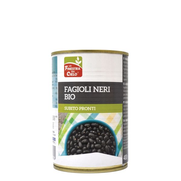 Alubias negras en lata 400g