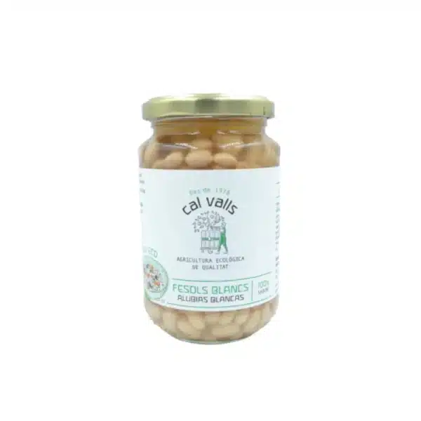 Organic Cooked White Beans 350g