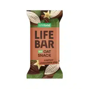 Barrita de proteína avena, anacardo y chocolate 40g BIO