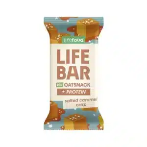 Barrita de proteína avena y caramelo salado 40g BIO