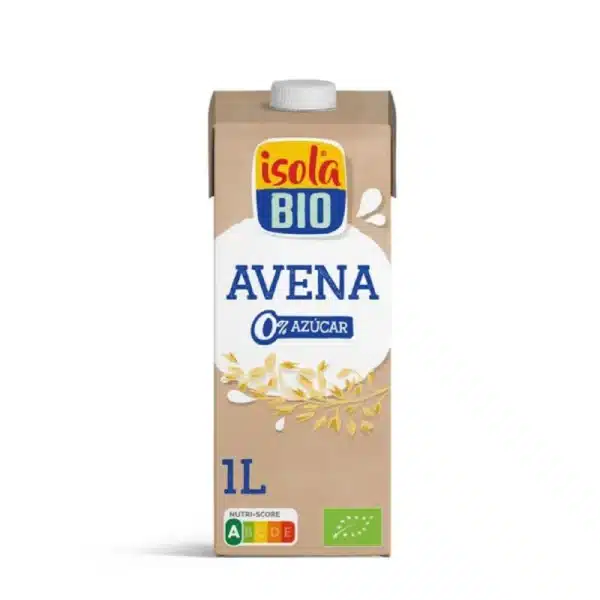 Bebida Avena 0% Azúcar 1L Isola BIO