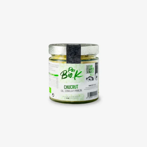 Organic Sauerkraut Cabbage, Onion, and Parsley 350g