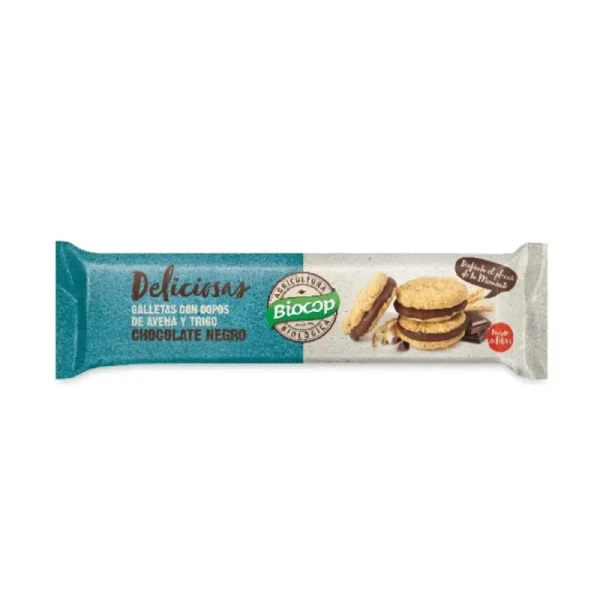 Galleta Deliciosa Rellena Choco Negro 150g ECO