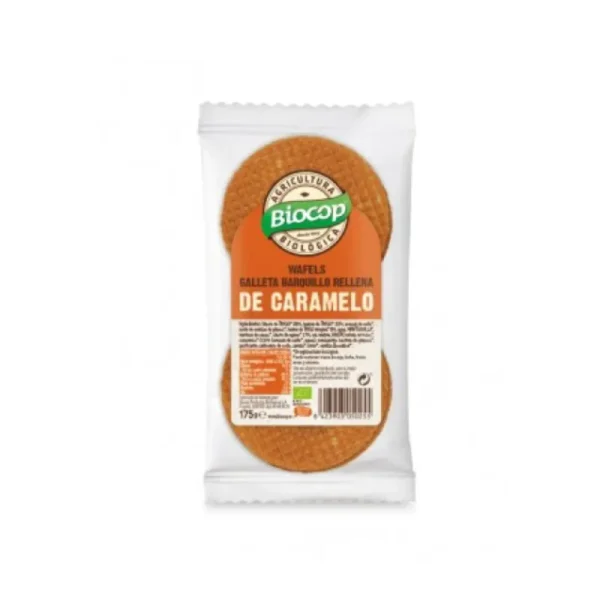 Organic Caramel Wafels Cookie 175g