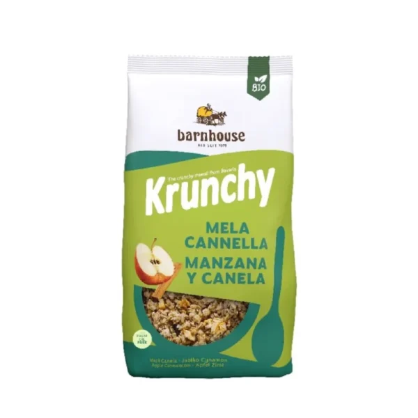 Organic Krunchy Apple Cinnamon 750g