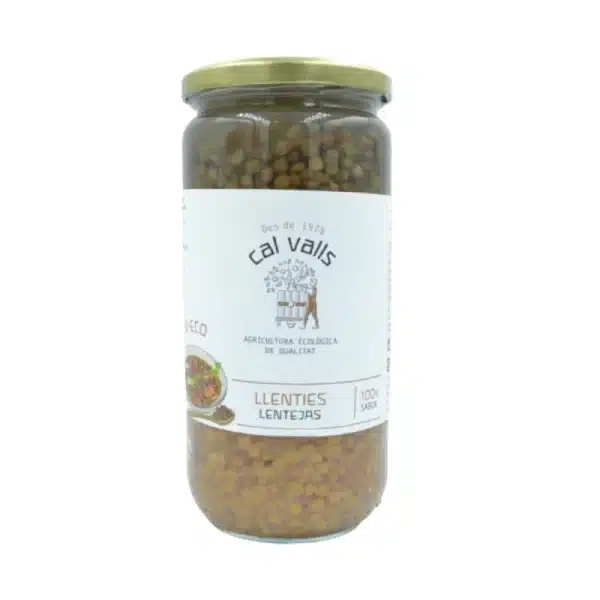 Organic Cooked Lentils 700g