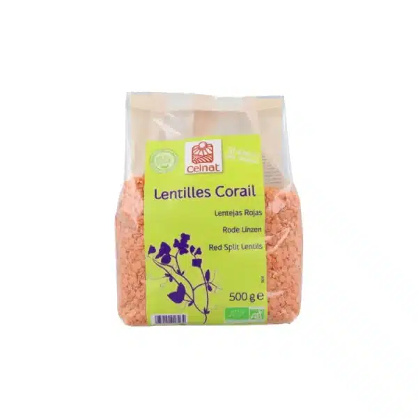 Lentejas Rojas 500g ECO
