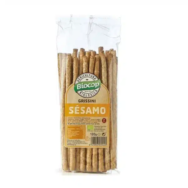 Organic Sesame Grissini Sticks 120g