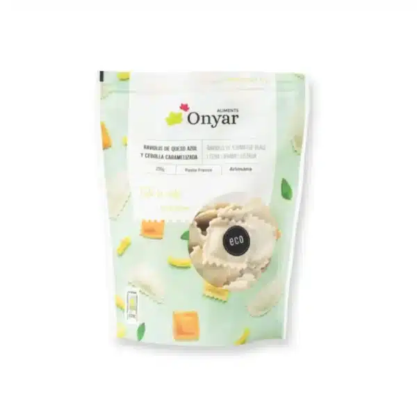 Raviolis de Queso Azul y Cebolla Caramelizada 250g ECO