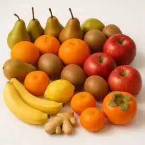 frutas y vitaminas